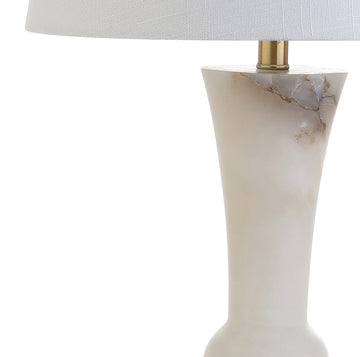 Eliza 23" Alabaster LED Table Lamp - JONATHAN Y